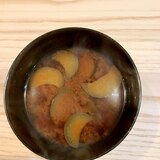 簡単、なすのお味噌汁